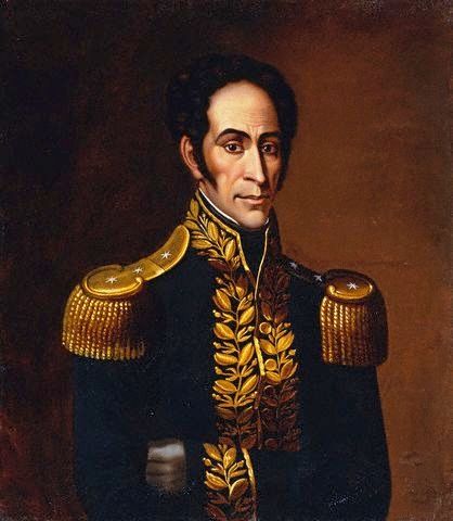 Simn Bolvar por Antonio Salas