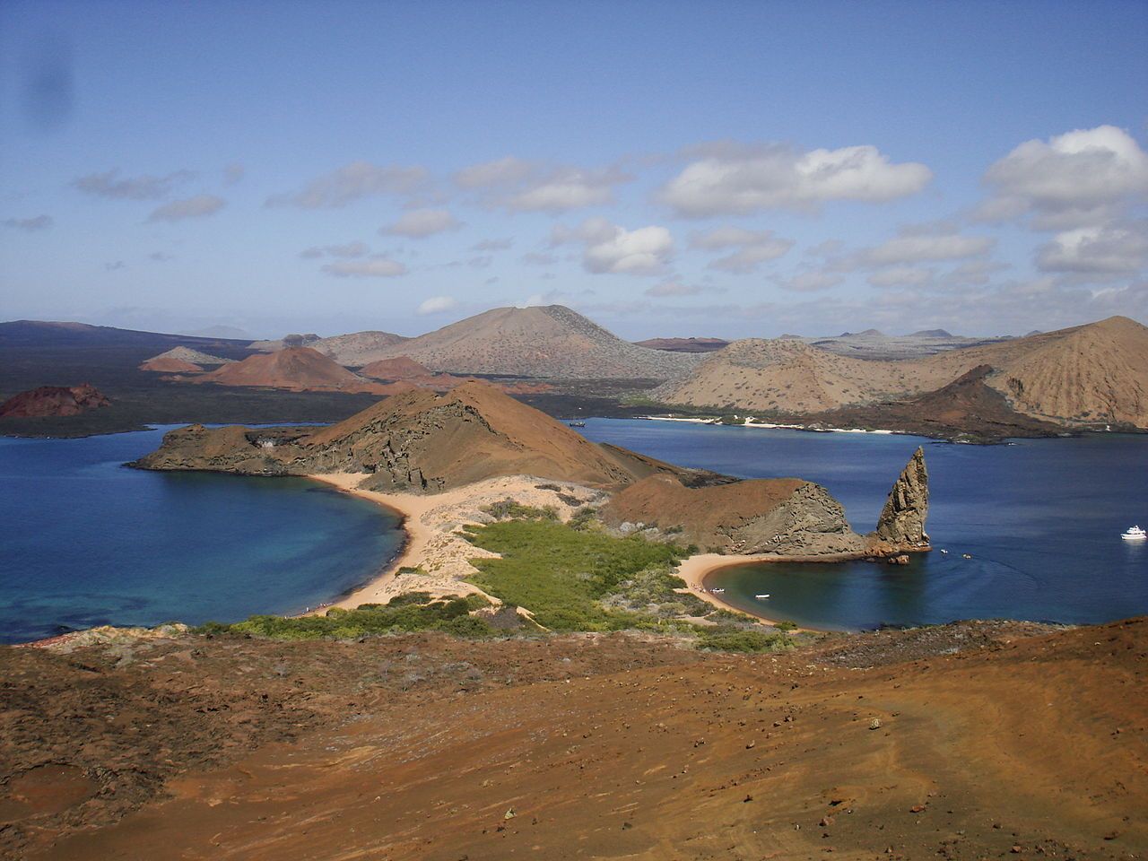 Bahas gemelas isla Bartolom