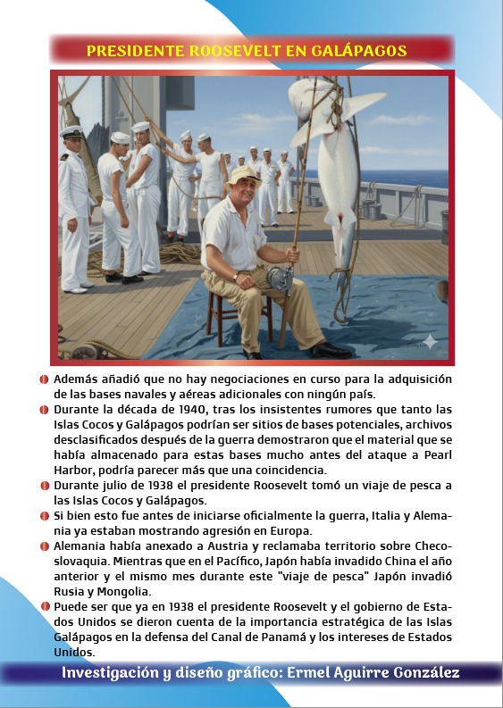 presidente Roosevelt en Galapagos 2