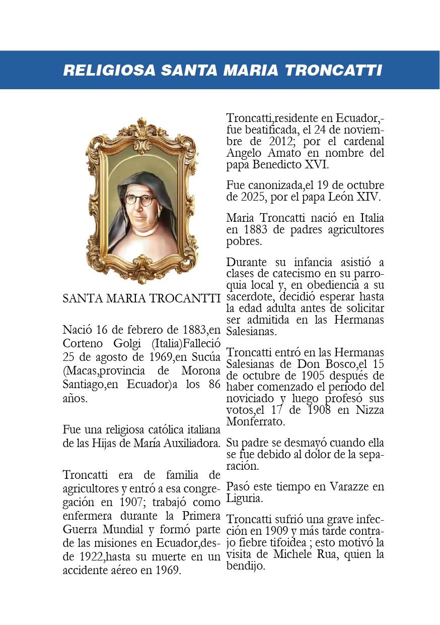 religiosa santa maria troncatti